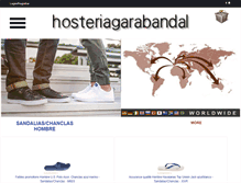 Tablet Screenshot of hosteriagarabandal.es